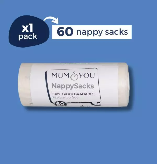 100% Biodegradable Nappy Sacks 4 Pack - Image 4