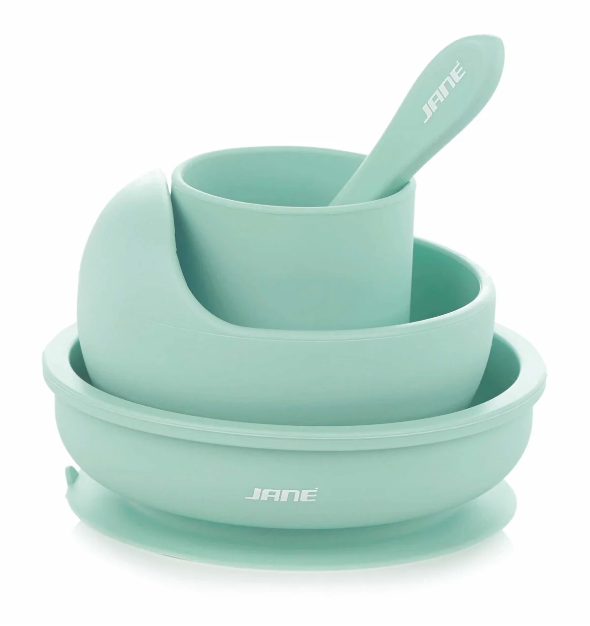 4-Piece LFGB Certified Silicone Dinner Set for Children - Image 4