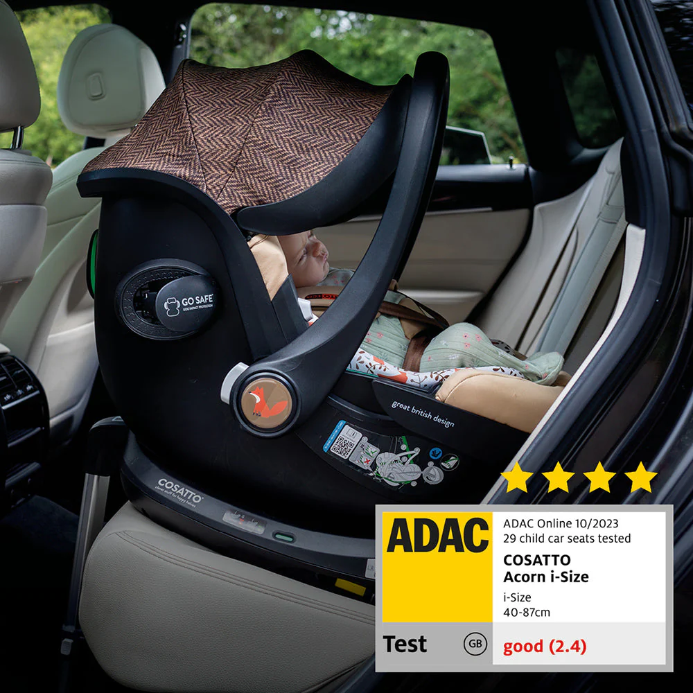 Acorn 2 i-Size 0+ Car Seat Silhouette - Image 3
