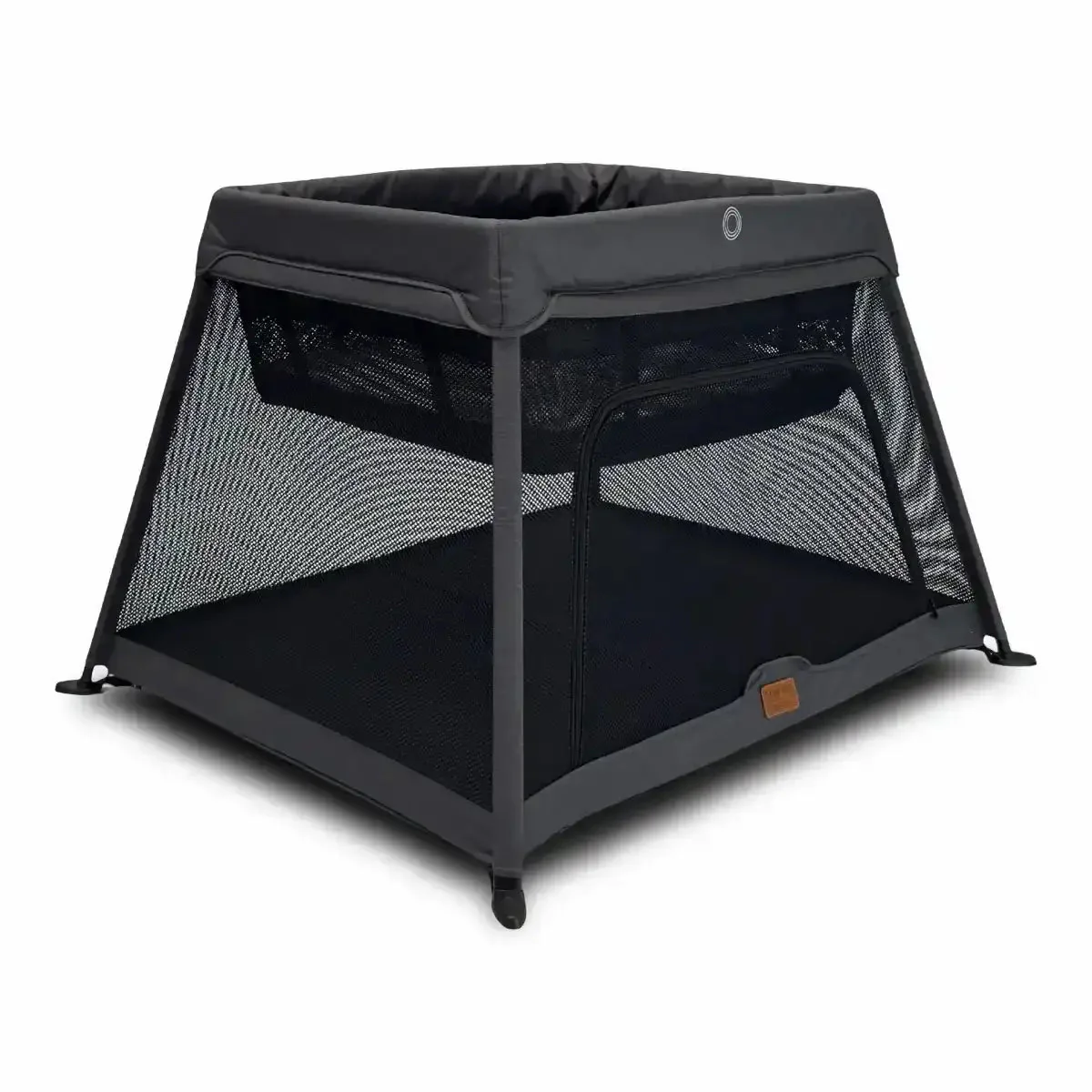 Airpod 3 Travel Cot Includes Newborn Bassinet Insert - Dark Grey - Image 2