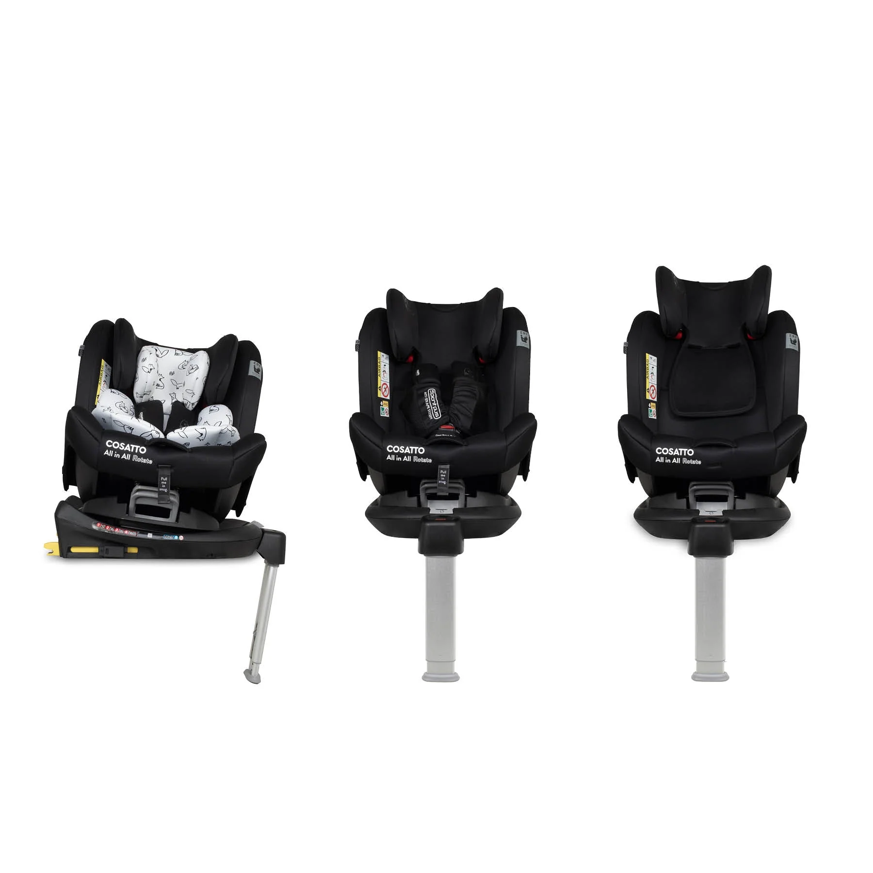 All in All 360 Rotate Car Seat Foxed - Image 6