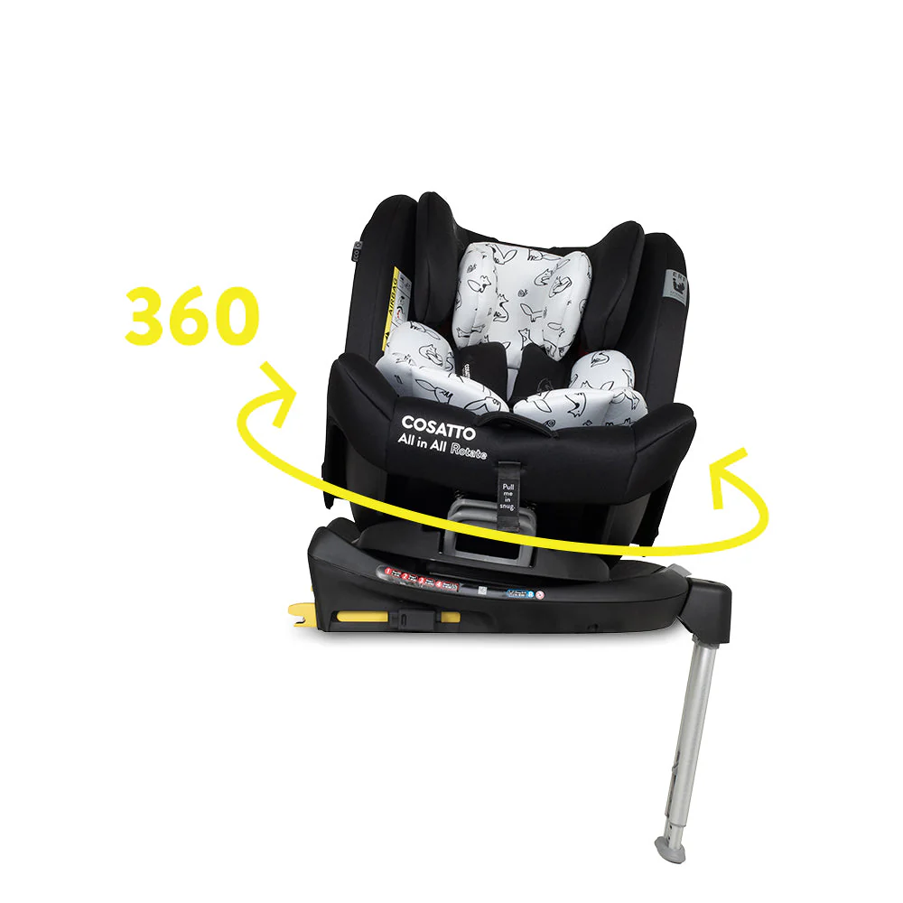 All in All 360 Rotate Car Seat Foxed - Image 8