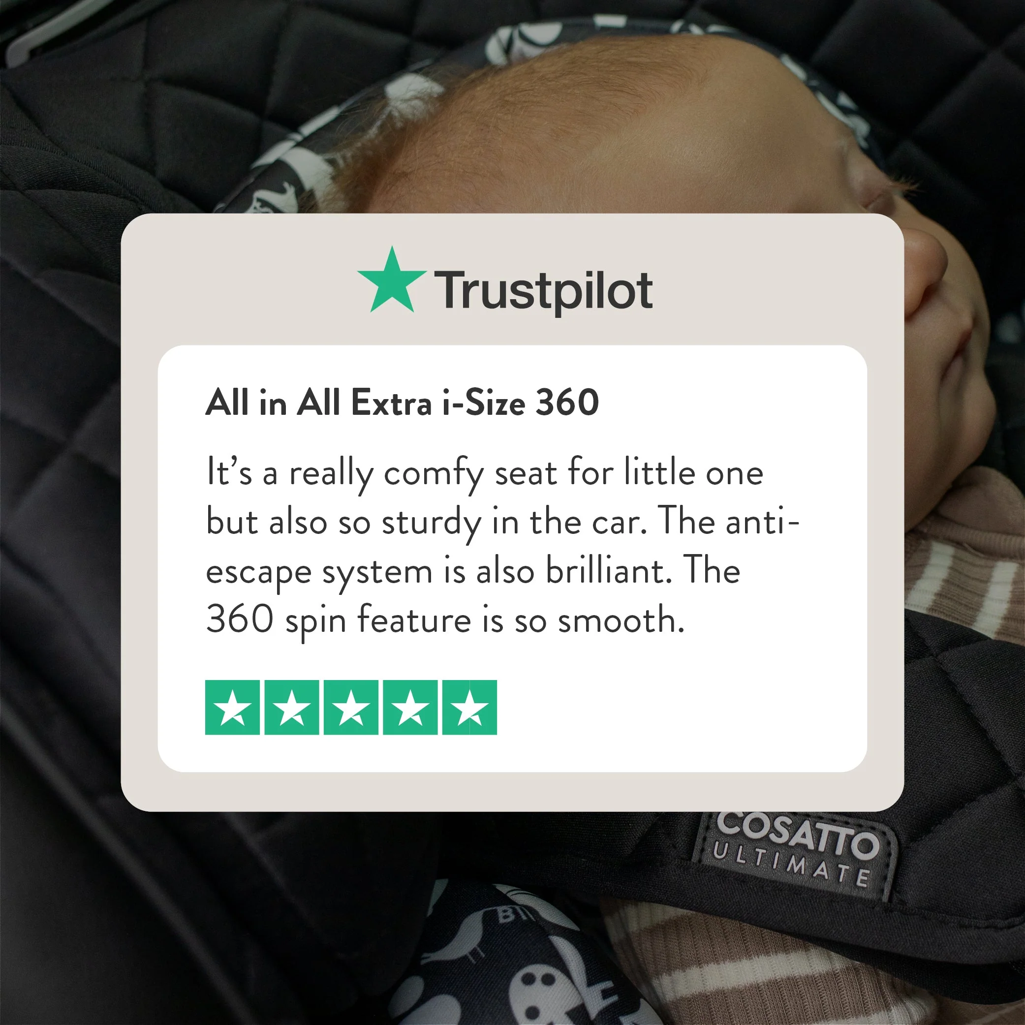All in All Extra i-Size 360 Car Seat Camille - Image 15
