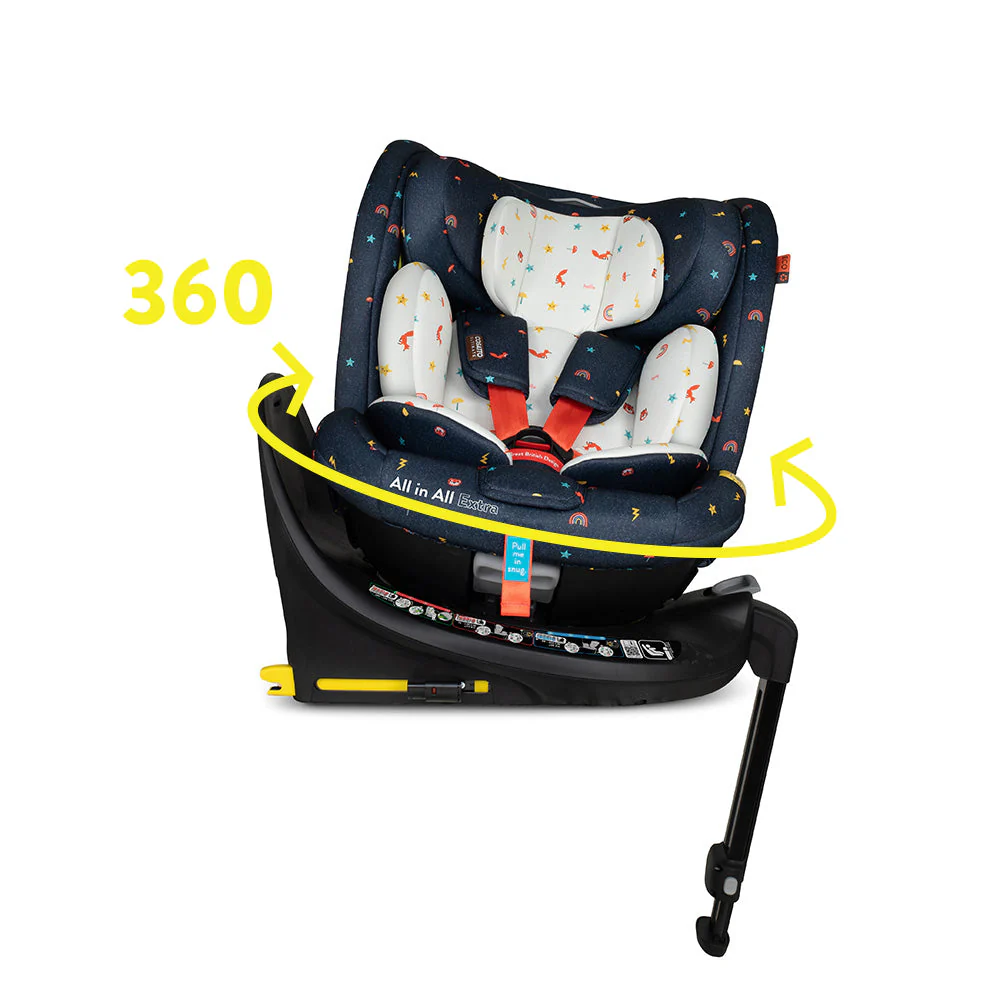 All in All Extra i-Size 360 Car Seat Doodle Days - Image 13