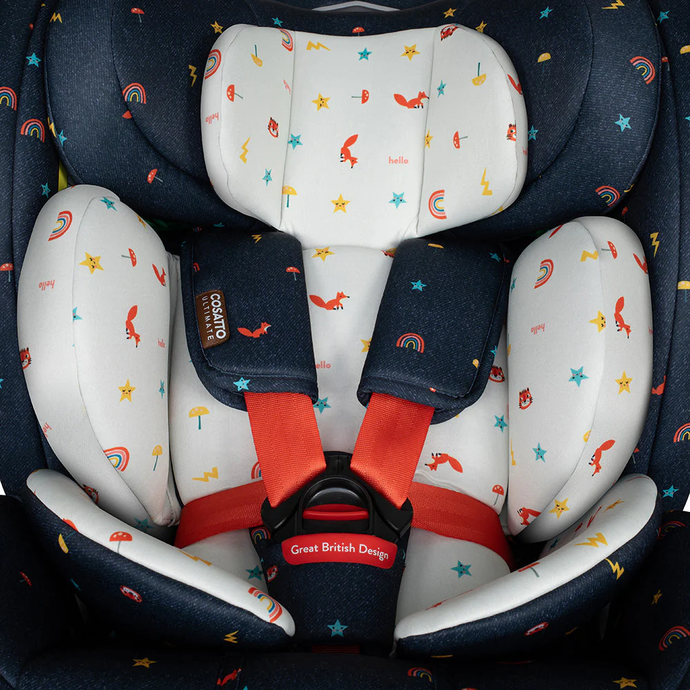 All in All Extra i-Size 360 Car Seat Doodle Days - Image 7