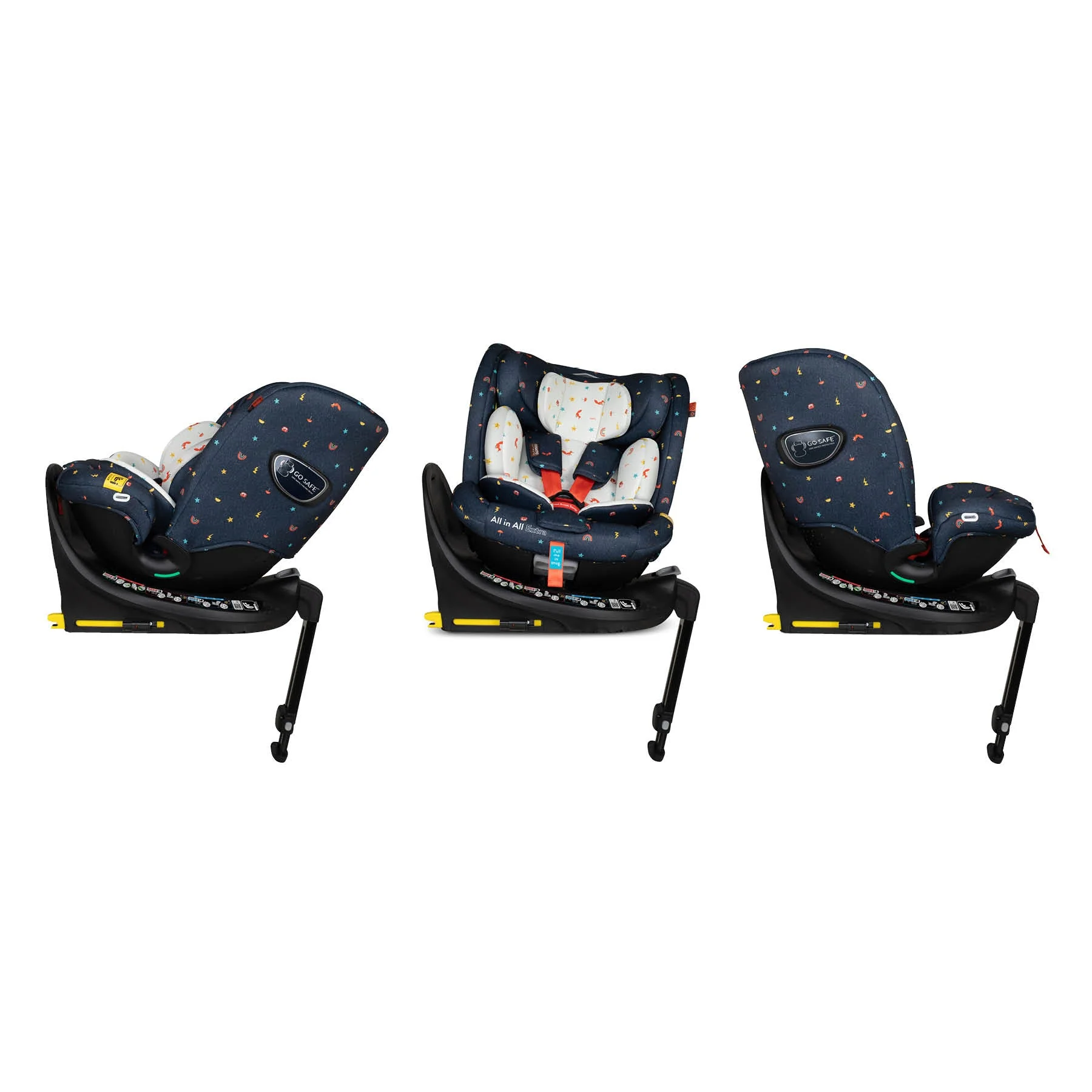 All in All Extra i-Size 360 Car Seat Doodle Days - Image 9