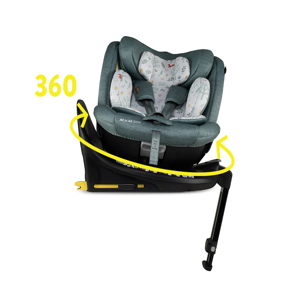 All in All Extra i-Size 360 Car Seat Meadow - Image 12