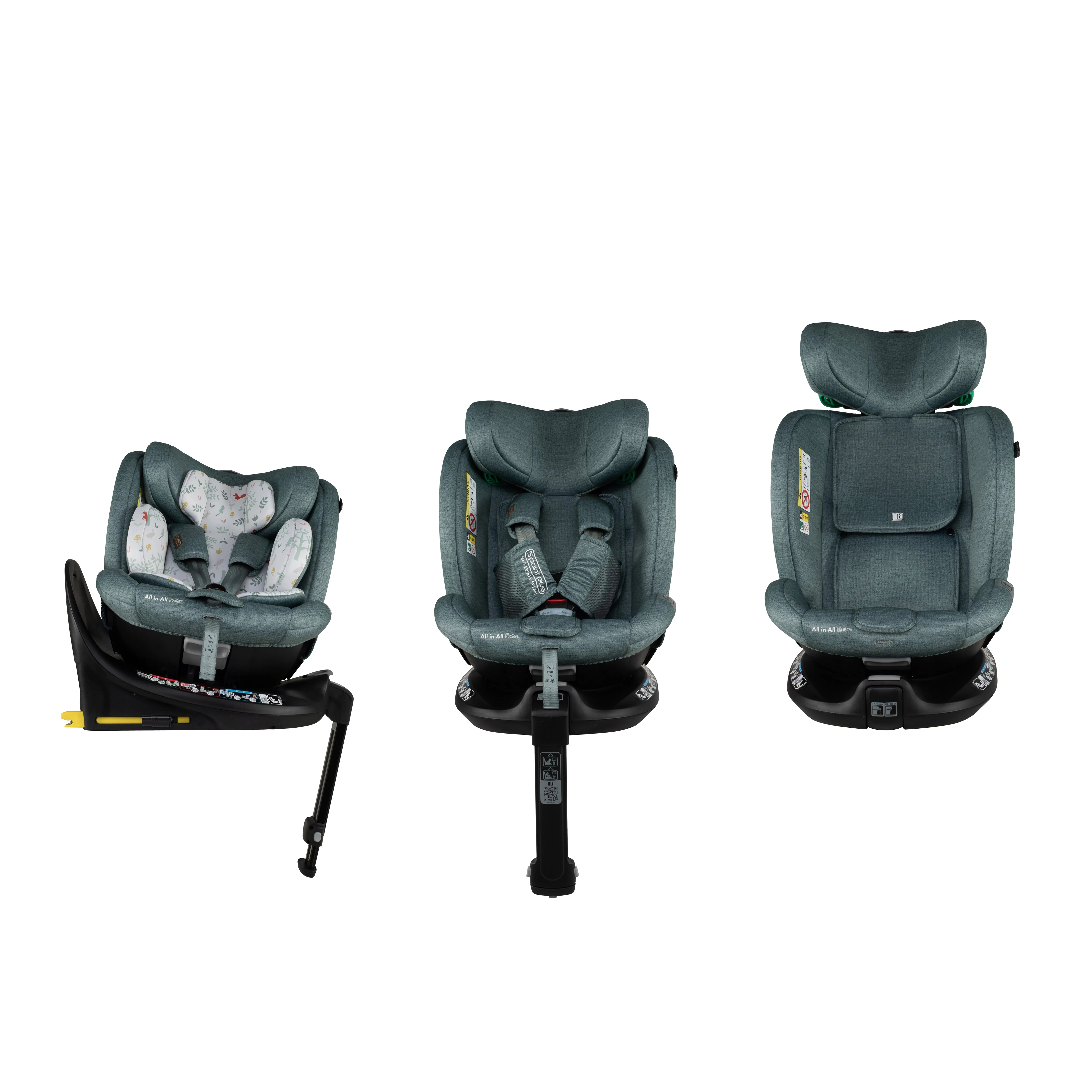 All in All Extra i-Size 360 Car Seat Meadow - Image 3