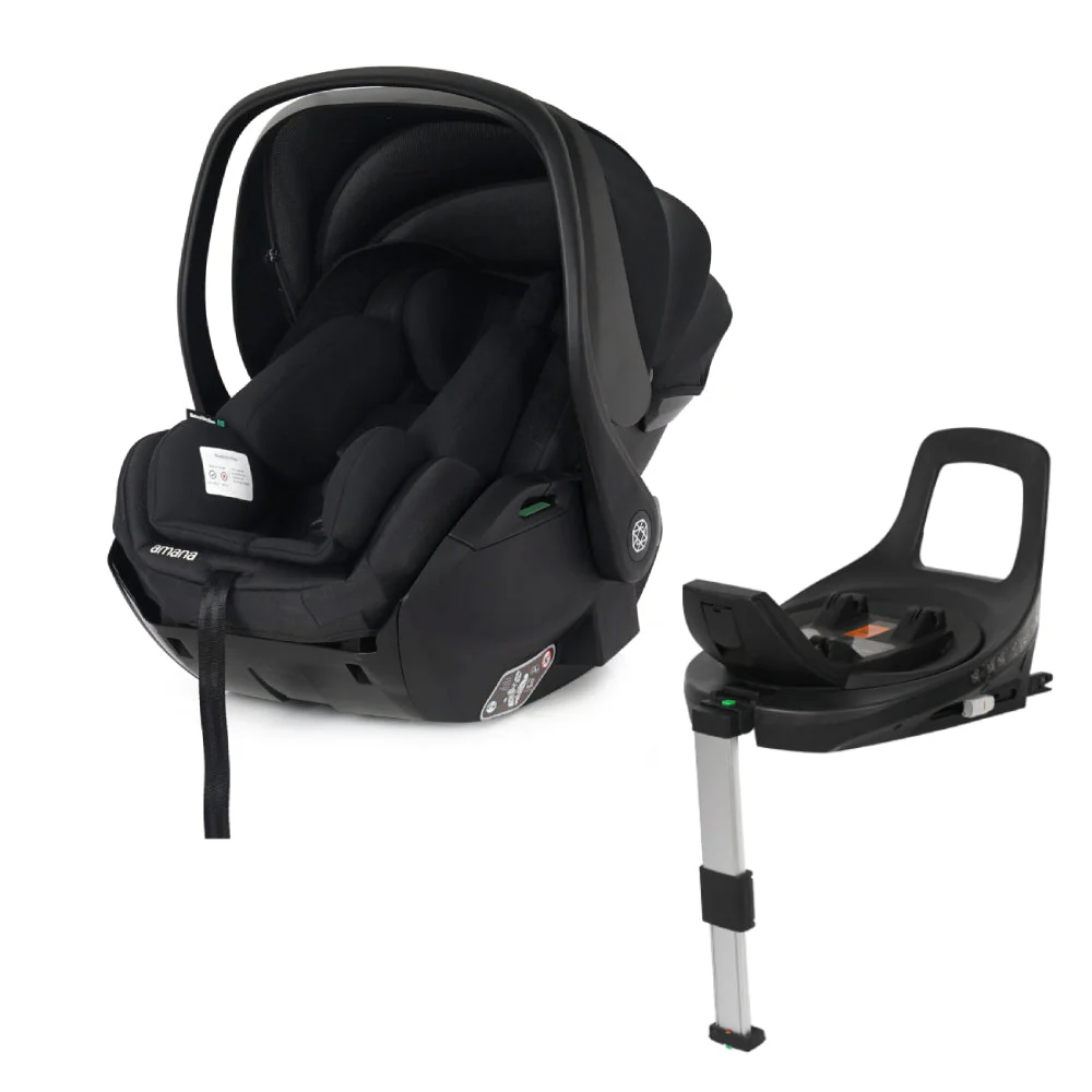 Amana Air+ Group 0+ Infant Carrier With Isofix Base - Graphite