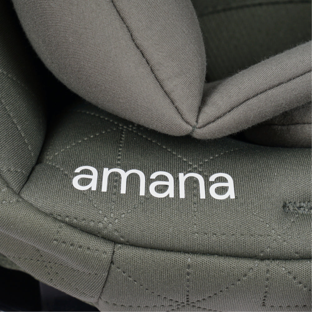 Amana Air+ Group 0+ Infant Carrier With Isofix Base - Sage Green - Image 19