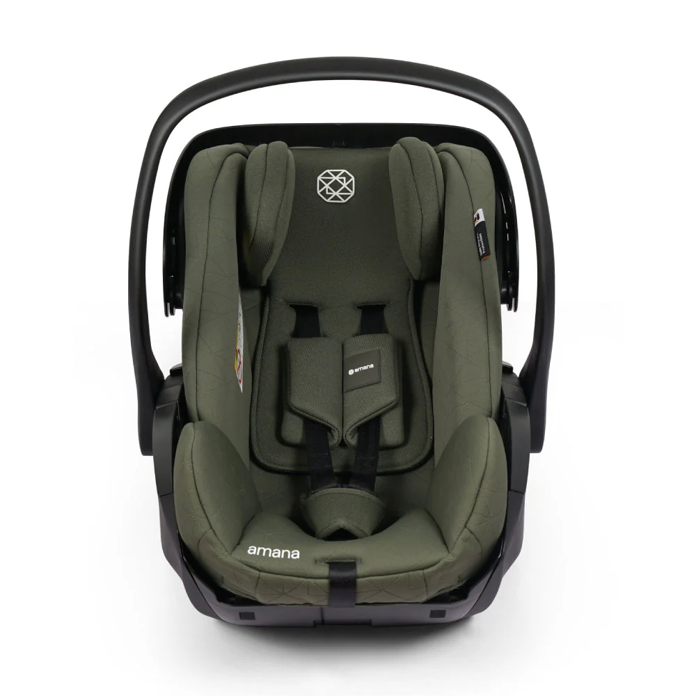 Amana Air+ Group 0+ Infant Carrier With Isofix Base - Sage Green - Image 6