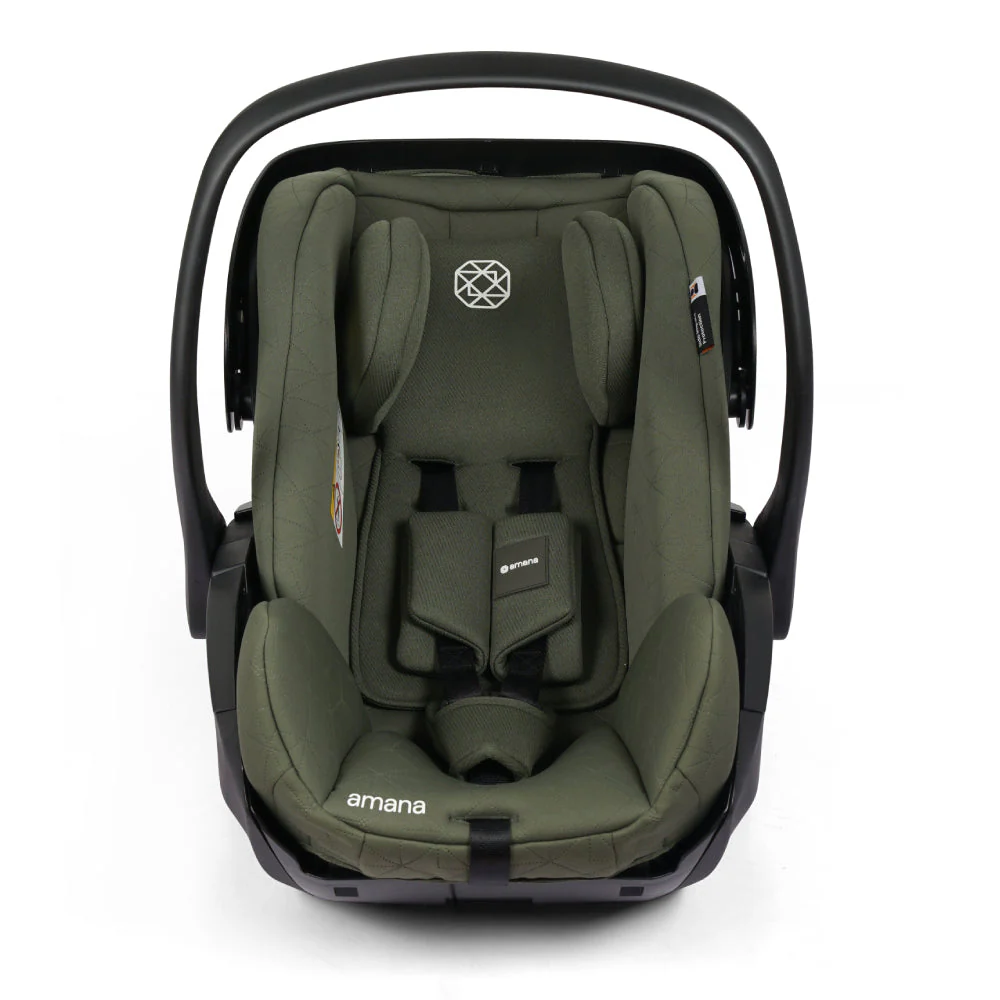 Amana Air+ Group 0+ Infant Carrier With Isofix Base - Sage Green - Image 7