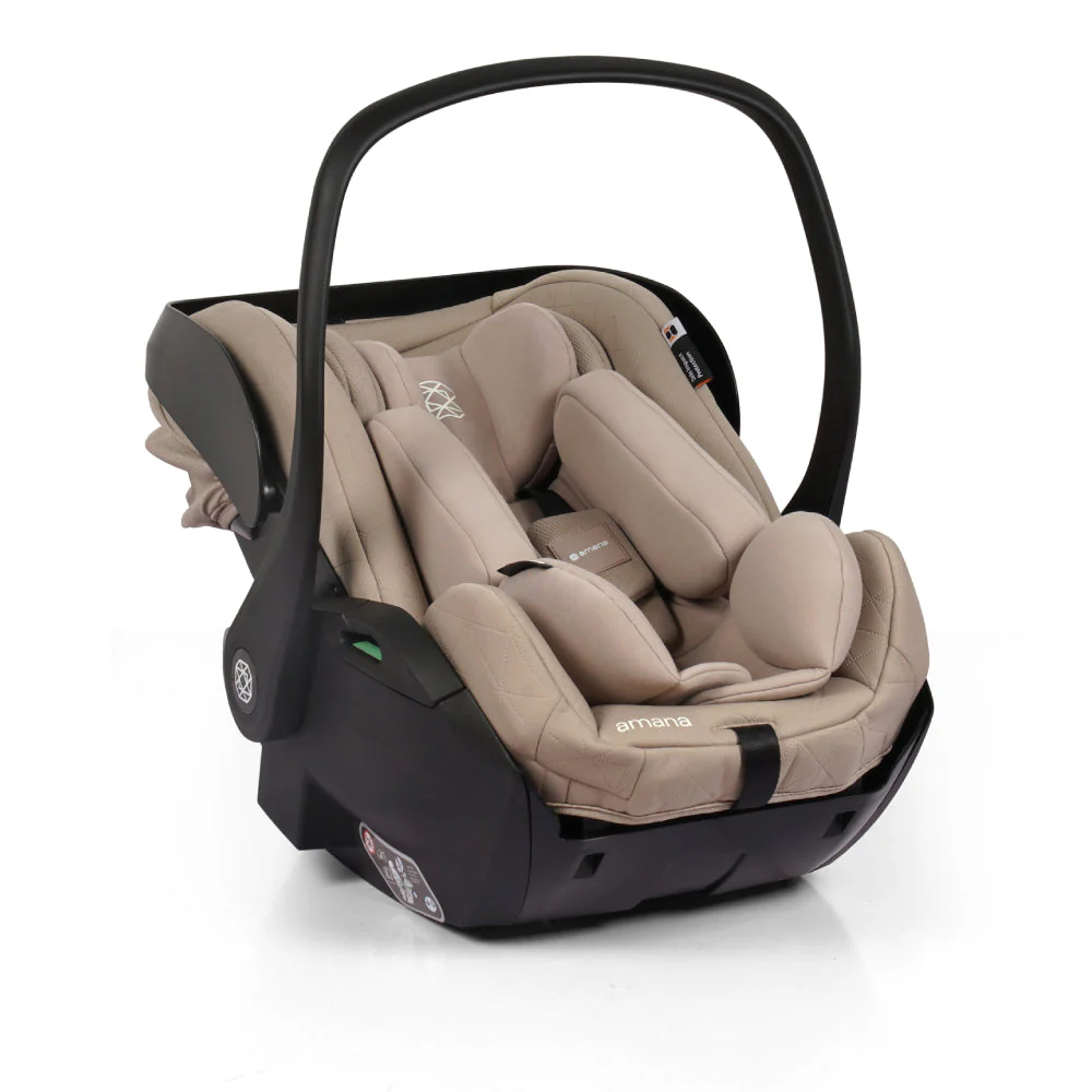 Amana Air+ Group 0+ Infant Carrier With Isofix Base - Stone Beige - Image 15