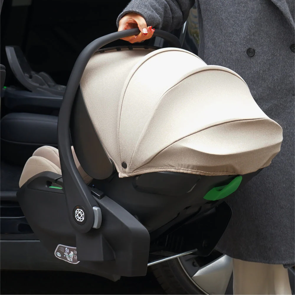 Amana Air+ Group 0+ Infant Carrier With Isofix Base - Stone Beige - Image 22