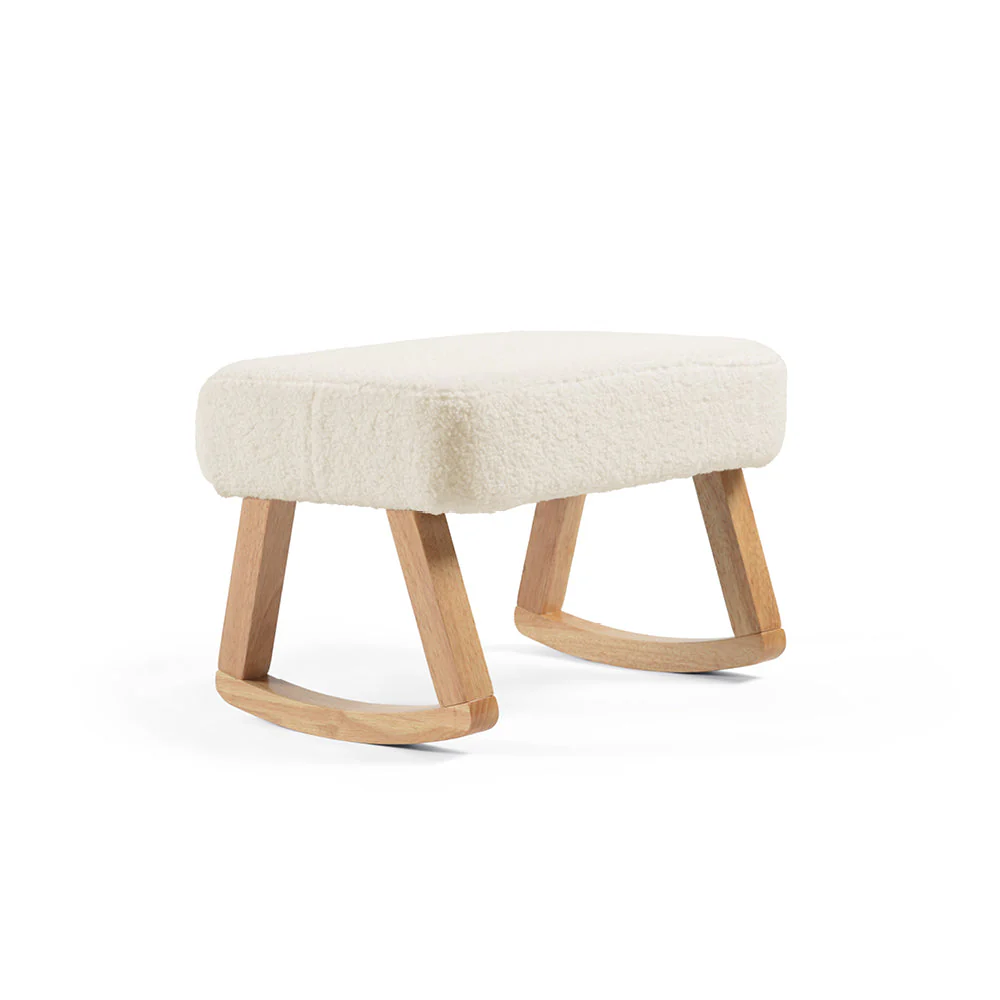 Amana Aura Nursing Chair & Stool - Dune/Natural - Image 7