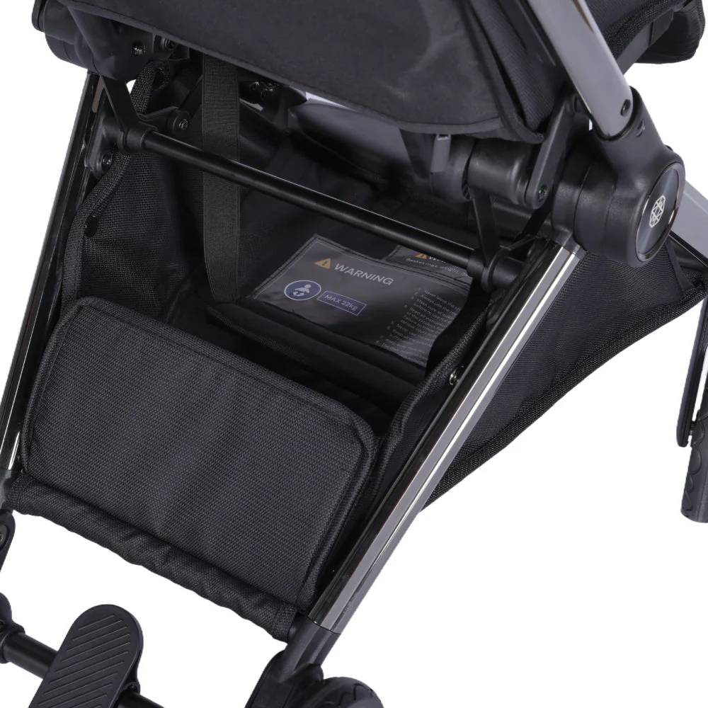 Amana Luxo Stroller - Graphite - Image 13