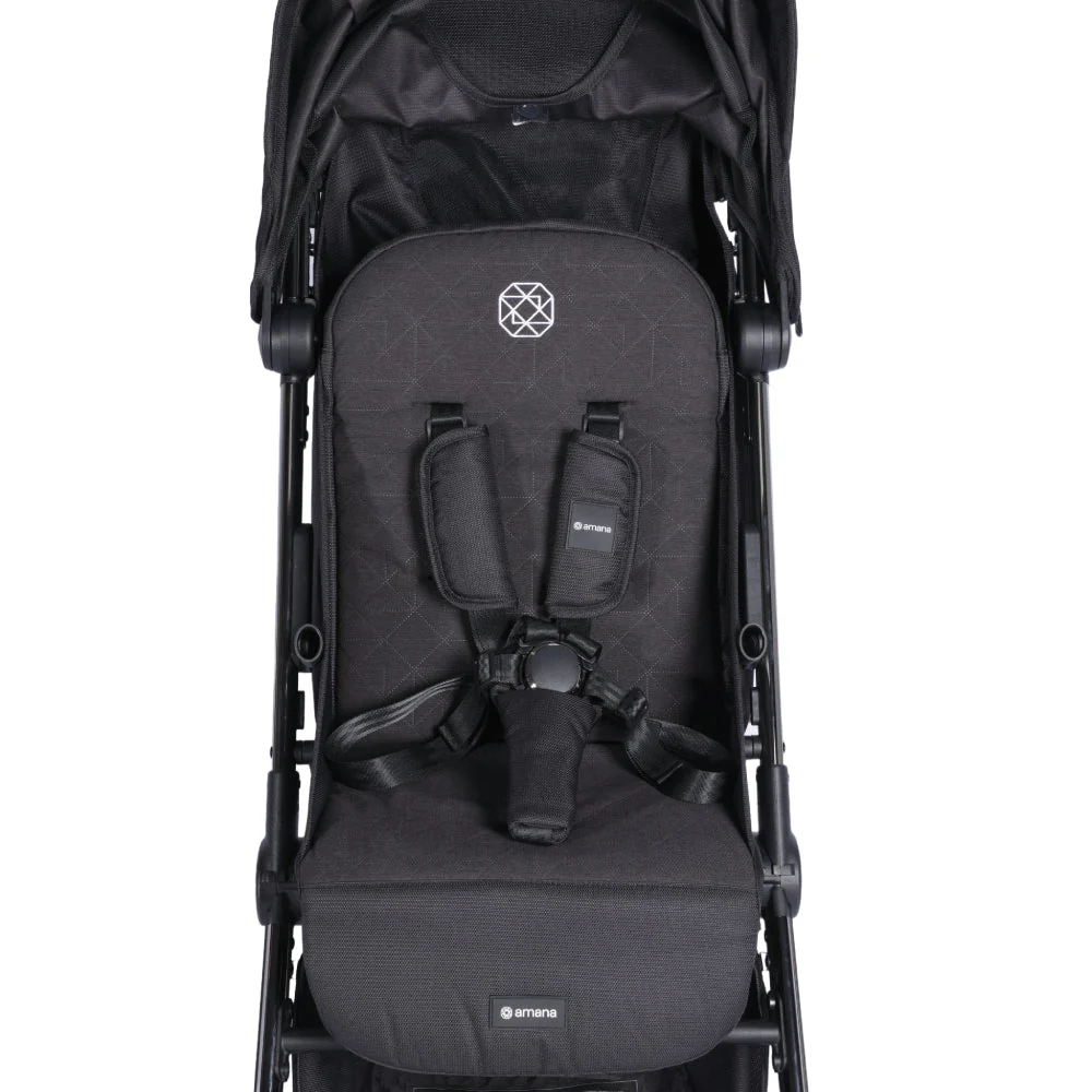 Amana Luxo Stroller - Graphite - Image 20