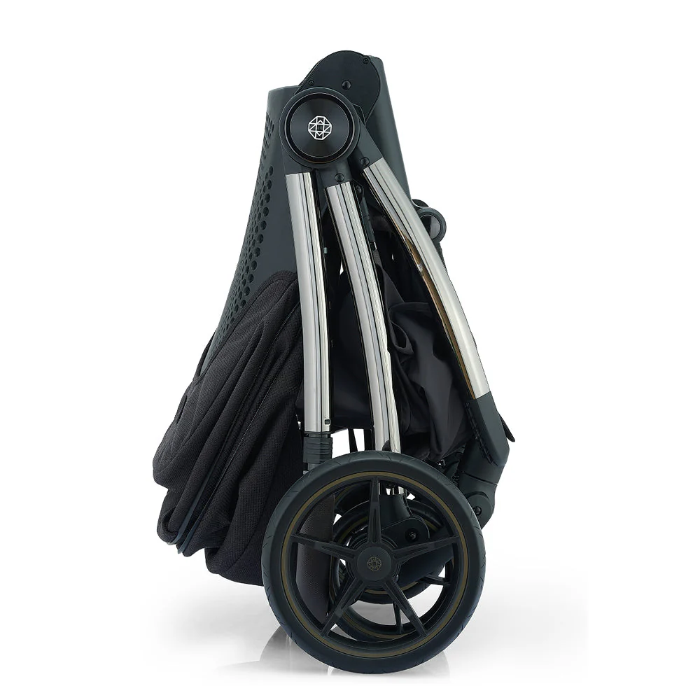 Amana Sereno 2 in 1 Pushchair & Carrycot - Graphite - Image 9