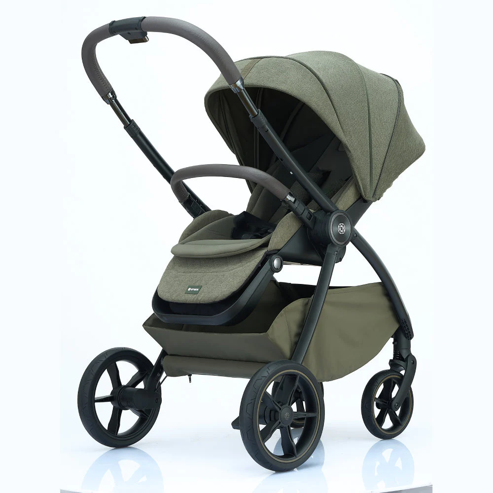 Amana Sereno 2 in 1 Pushchair & Carrycot - Sage Green - Image 10