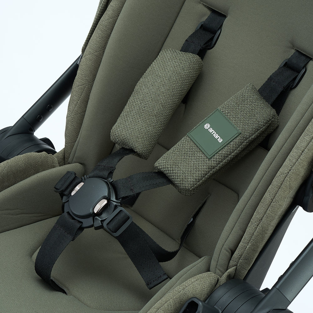 Amana Sereno 2 in 1 Pushchair & Carrycot - Sage Green - Image 15
