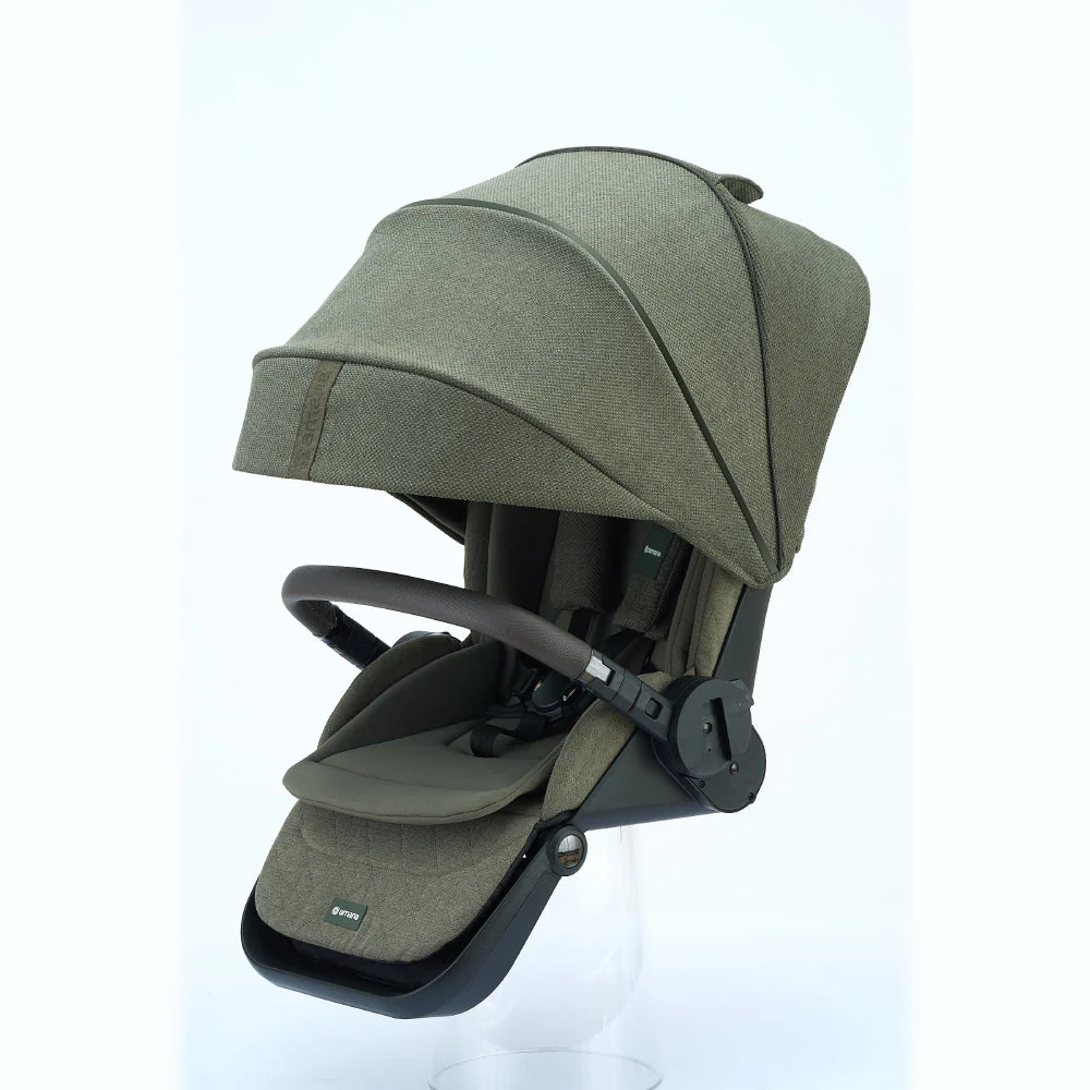 Amana Sereno 2 in 1 Pushchair & Carrycot - Sage Green - Image 18