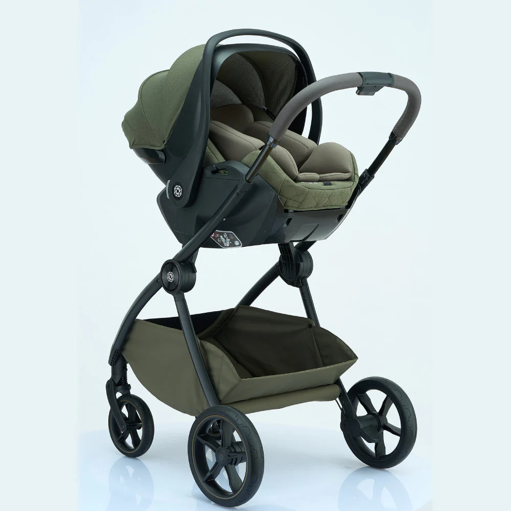 Amana Sereno 2 in 1 Pushchair & Carrycot - Sage Green - Image 4