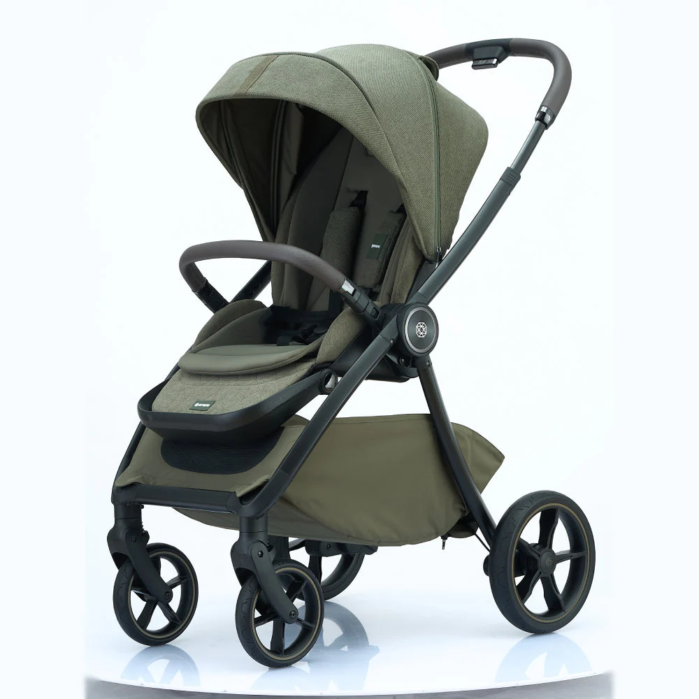 Amana Sereno 2 in 1 Pushchair & Carrycot - Sage Green - Image 6