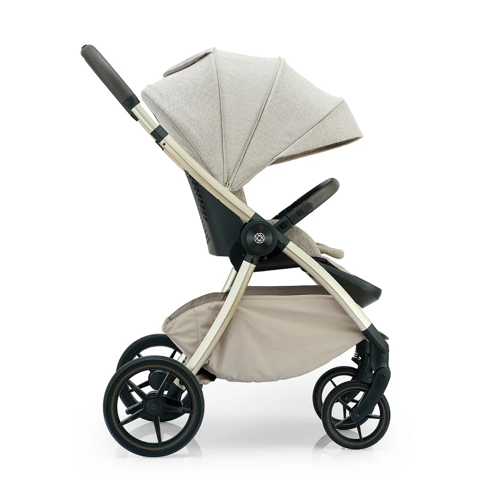 Amana Sereno 2 in 1 Pushchair & Carrycot - Stone Beige - Image 6
