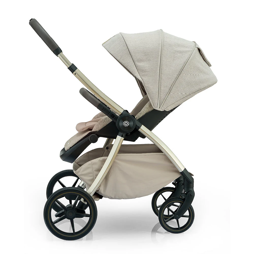 Amana Sereno 2 in 1 Pushchair & Carrycot - Stone Beige - Image 9