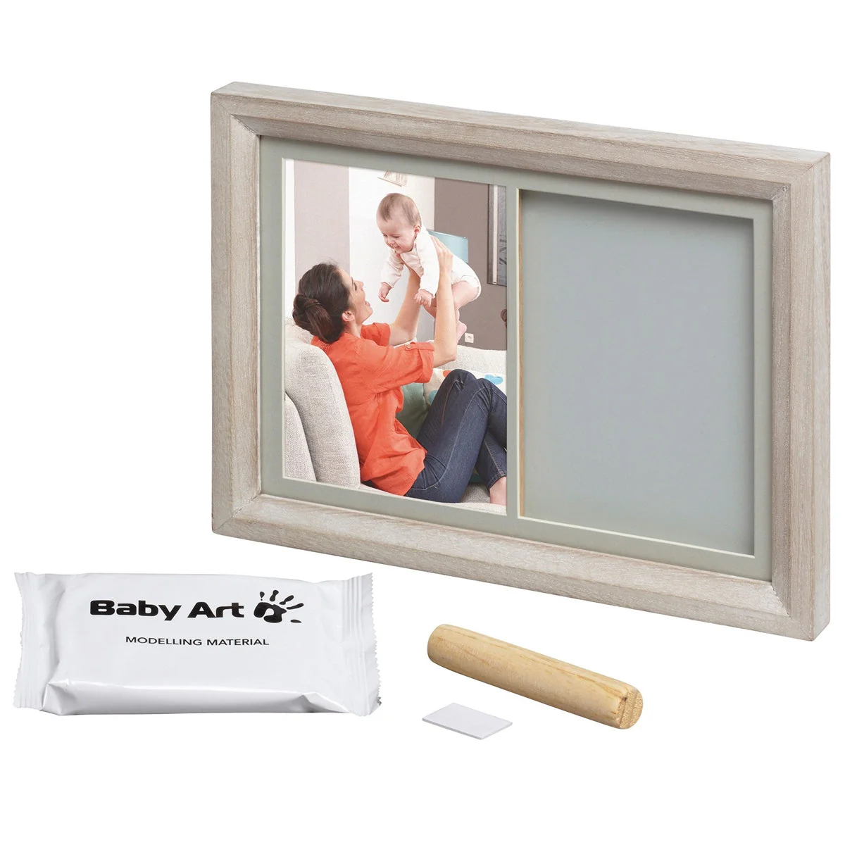Baby Art Tiny Touch Wooden Wall Print Photo Frame - Image 2