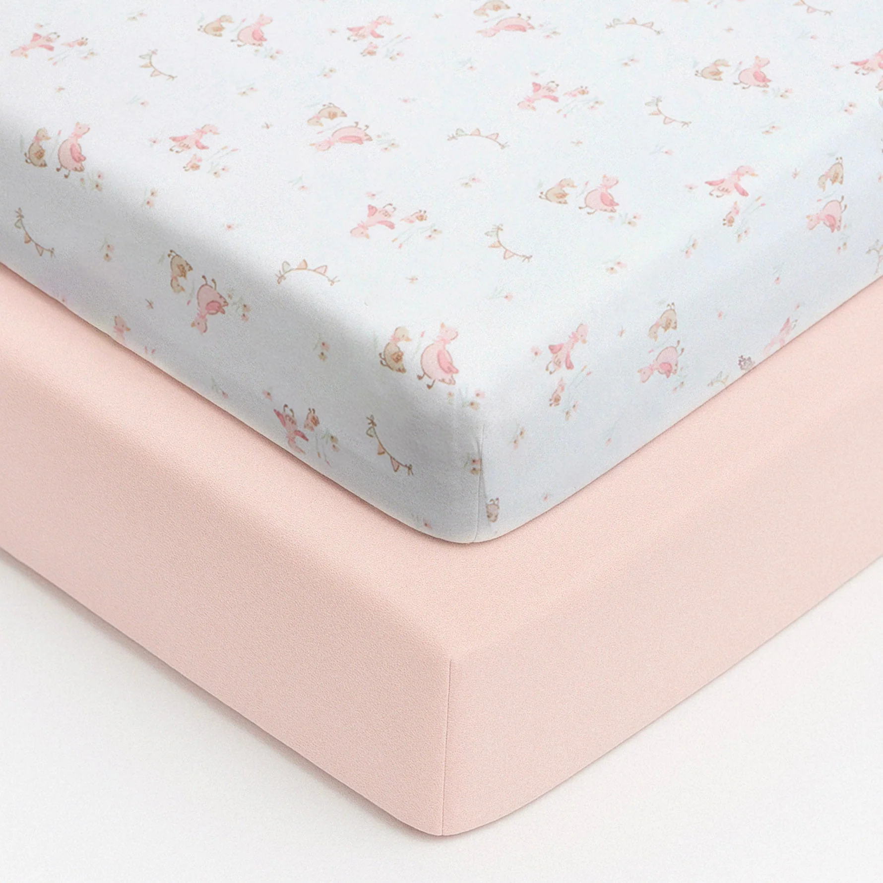 Baby Elegance 2 Pack Jersey Cot Bed Sheets, 140 x 70cm - Image 9