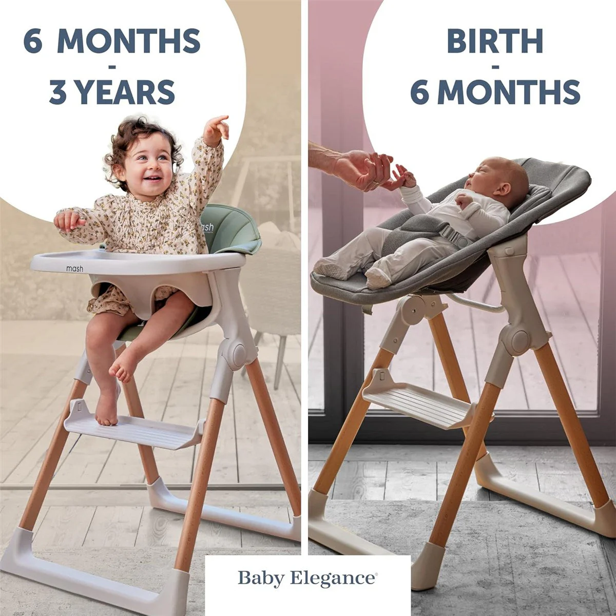 Baby Elegance Mash High chair - Image 4