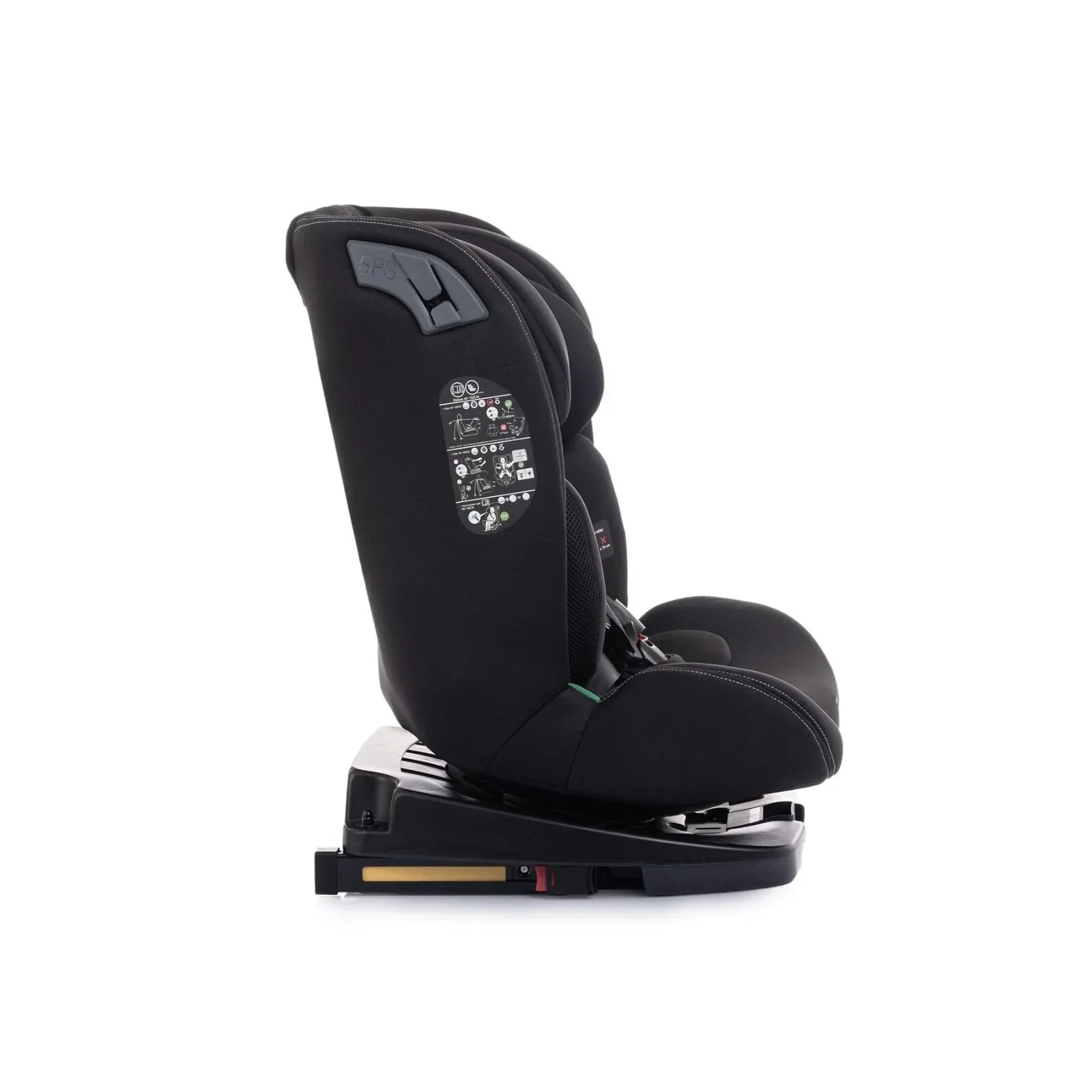 baby plus Pixi i-Size Group 0+/1/2/3 (Birth to 12 Years) Car Seat - Black - Image 14
