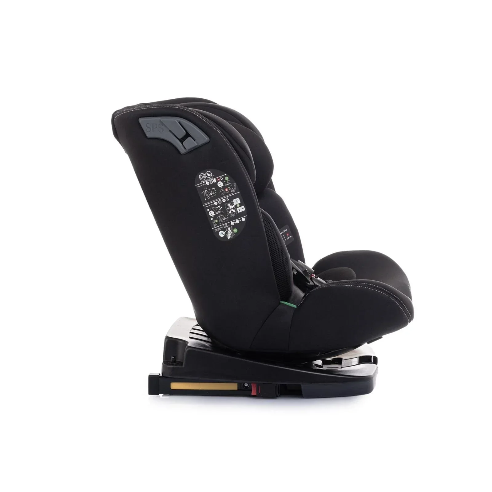 baby plus Pixi i-Size Group 0+/1/2/3 (Birth to 12 Years) Car Seat - Black - Image 15