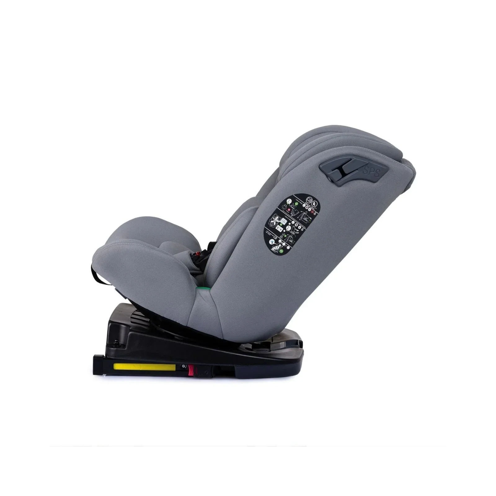 baby plus Pixi i-Size Group 0+/1/2/3 (Birth to 12 Years) Car Seat - Grey - Image 9