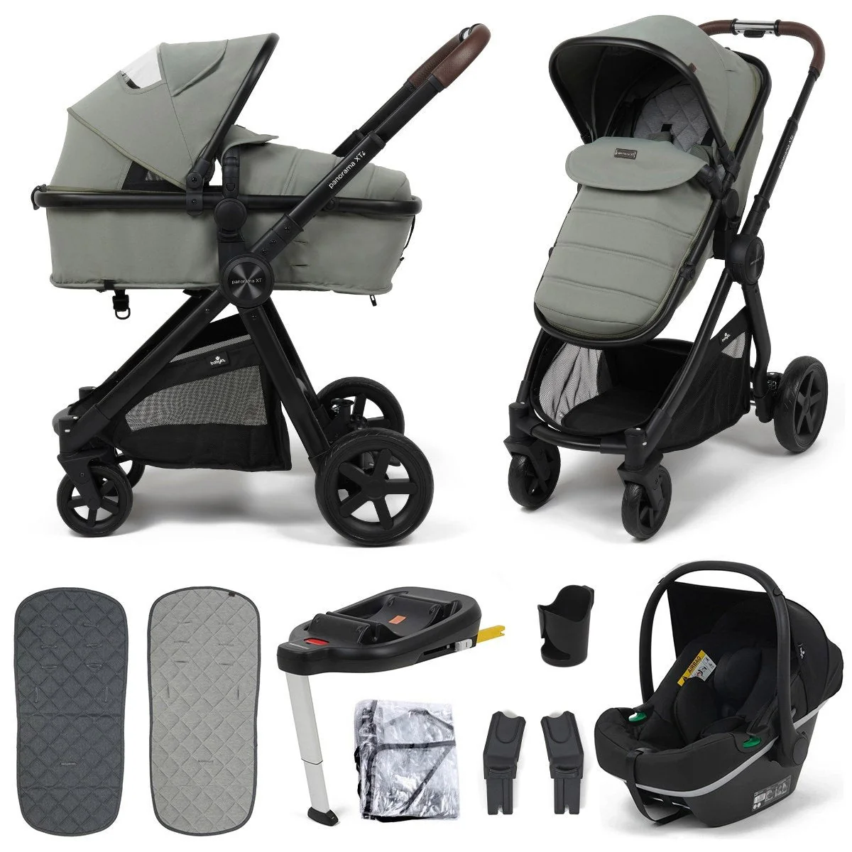 Babylo Panorama XTi 3in1 iSize Travel System + Isofix Base - Image 18