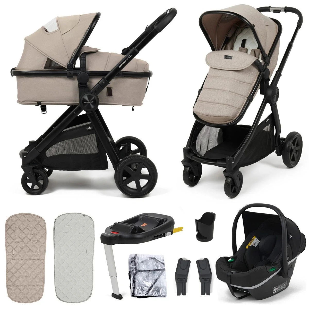 Babylo Panorama XTi 3in1 iSize Travel System + Isofix Base - Image 2