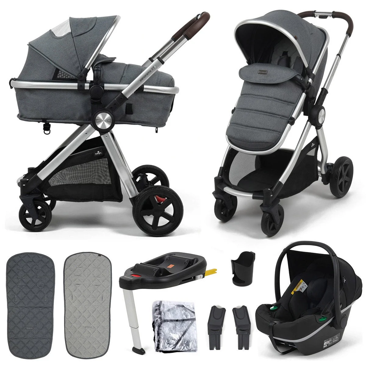 Babylo Panorama XTi 3in1 iSize Travel System + Isofix Base - Image 47