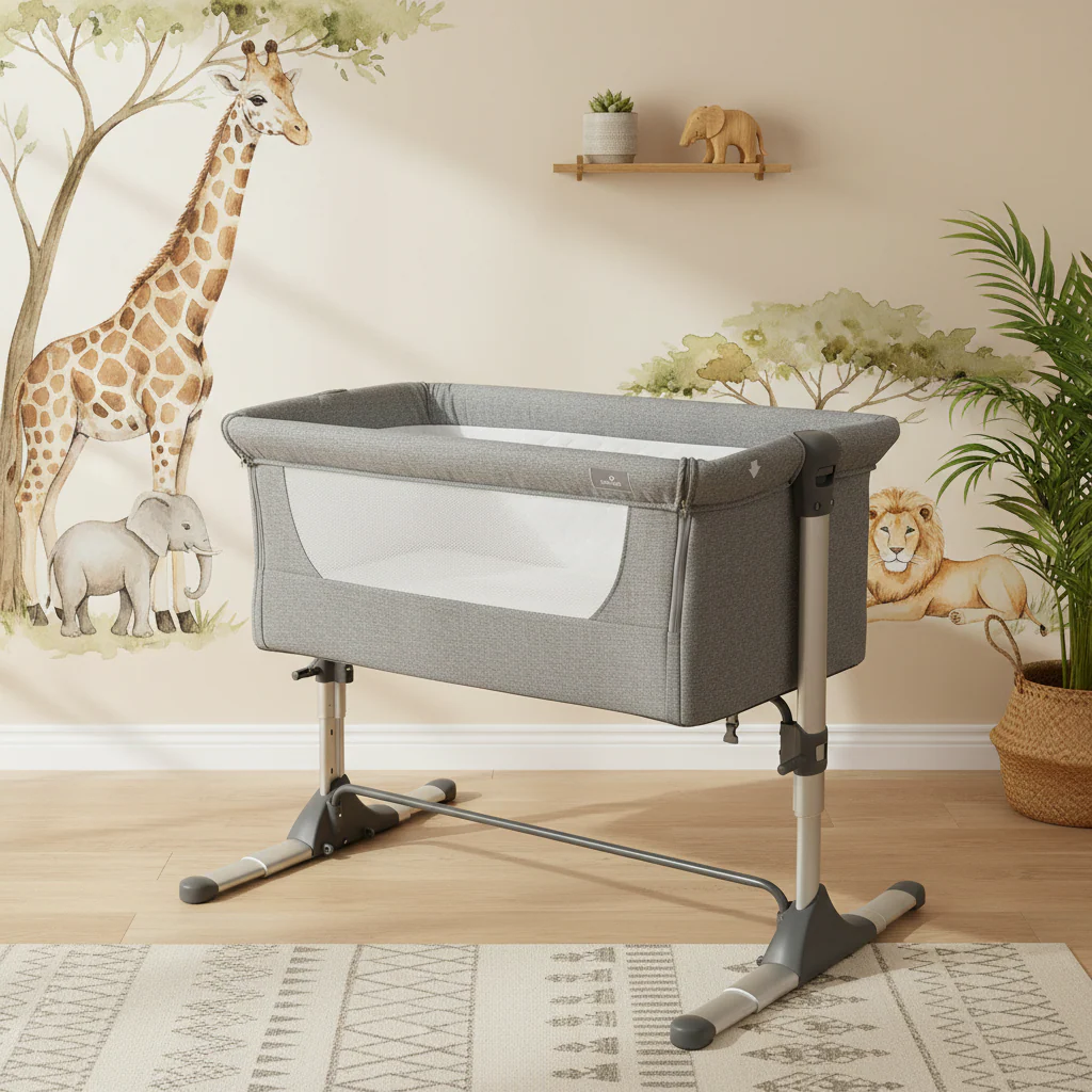 BabyLo Snuggle Cuddle Co-sleeper + Safety Mattress - Image 2