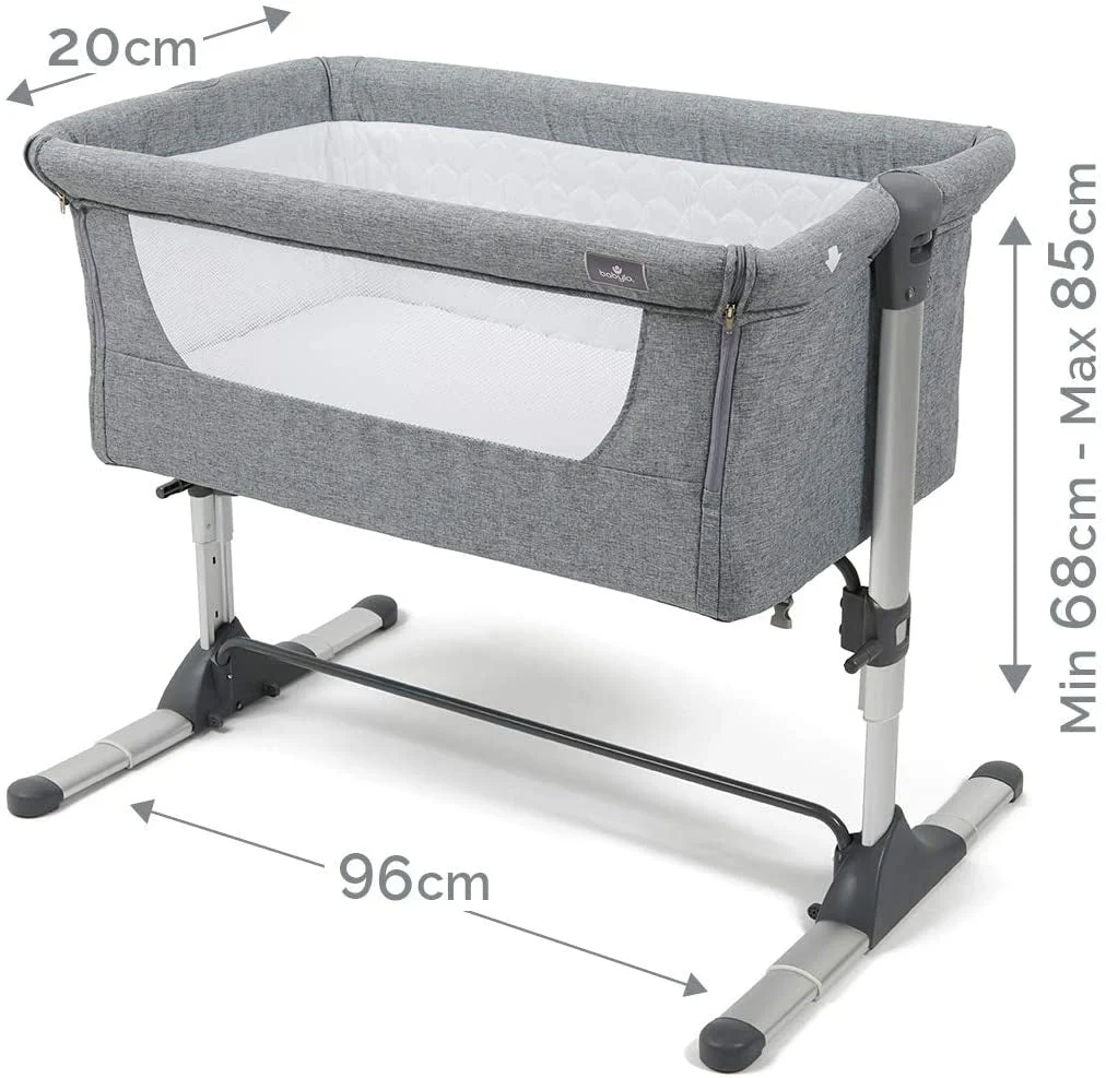 BabyLo Snuggle Cuddle Co-sleeper + Safety Mattress - Image 5