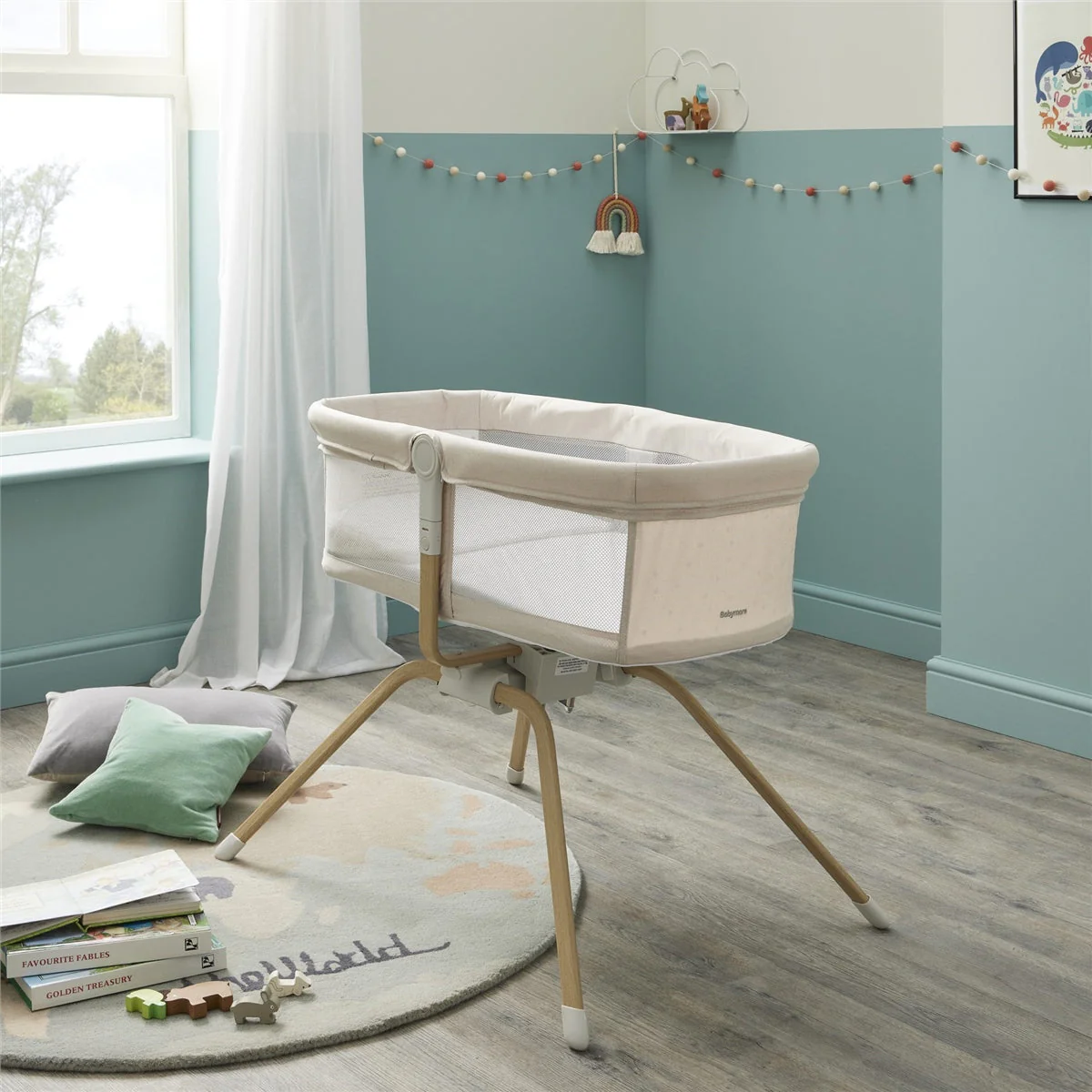 Babymore Air Motion Gliding Crib - Image 12