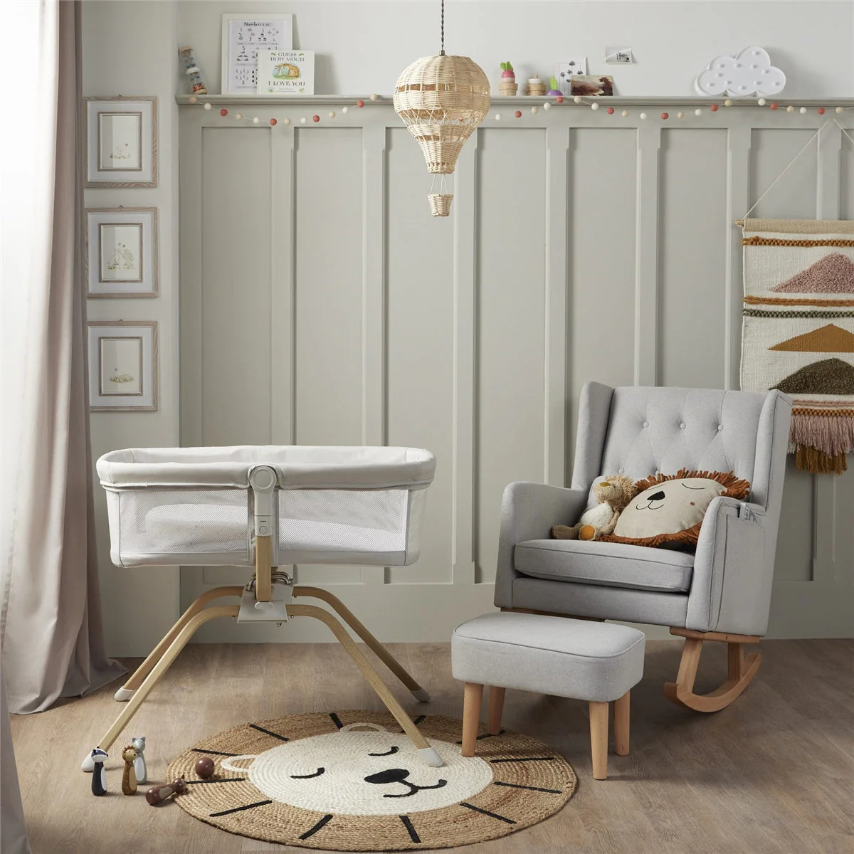 Babymore Air Motion Gliding Crib - Image 41