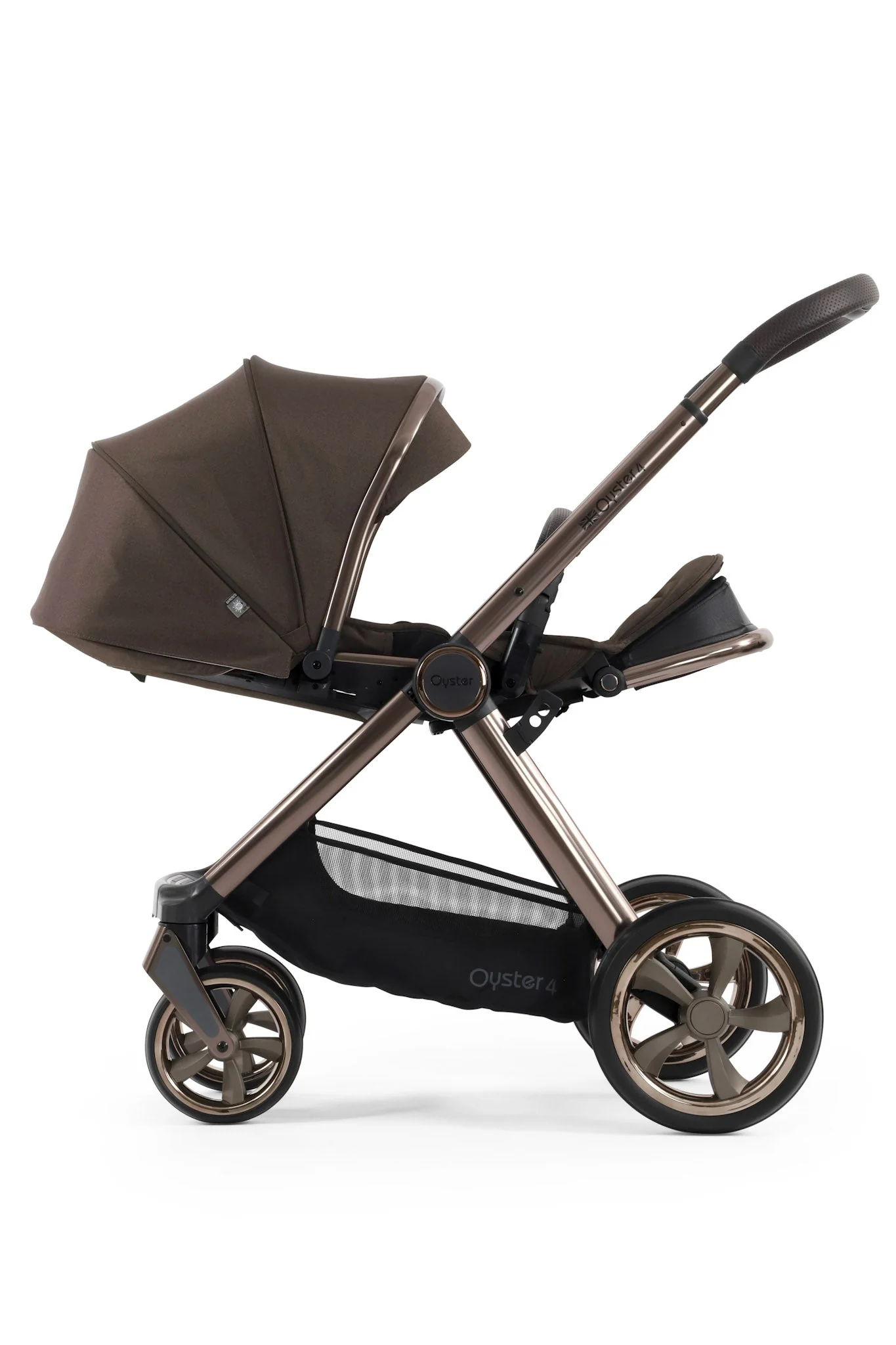 Babystyle Oyster 4 Pram & Pushchair - Chocolate Velvet - Image 4