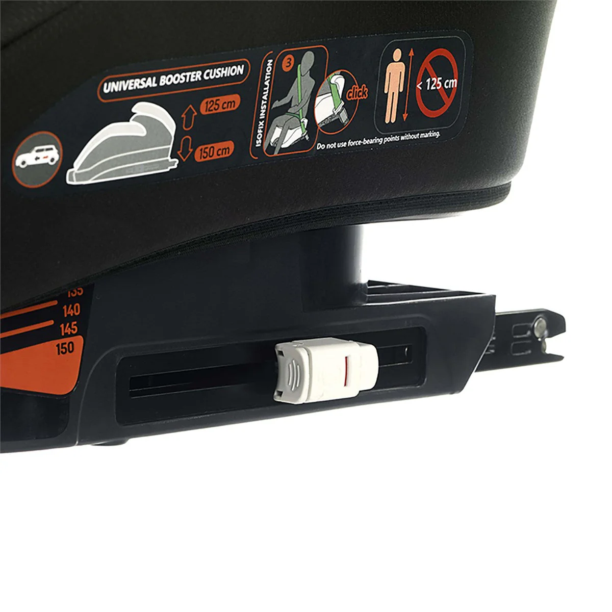 Be Cool Boosty i-Size Booster Car Seat 125-150cm - Image 6
