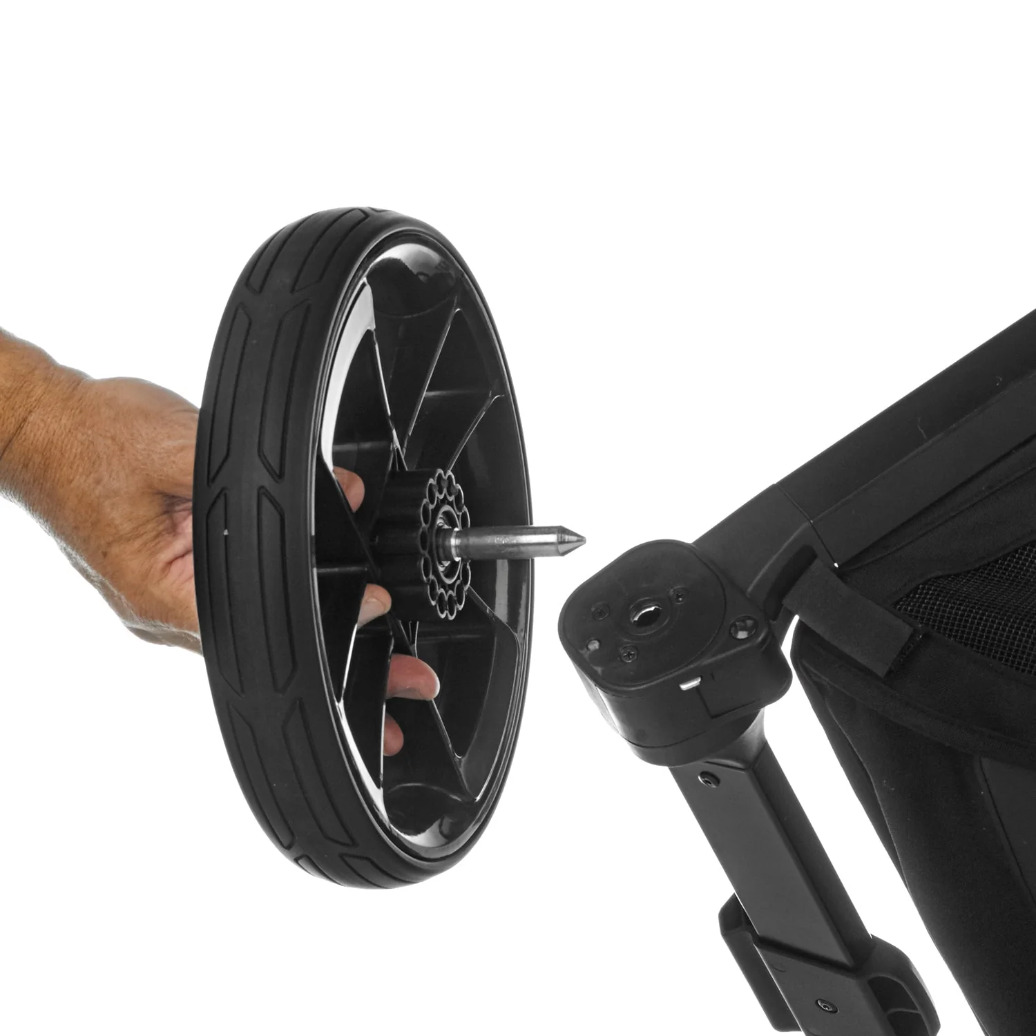 Be Cool Kombo Trio: Pushchair + Carrycot + i-Size Travel Baby Carrier, Be Teal - Image 12