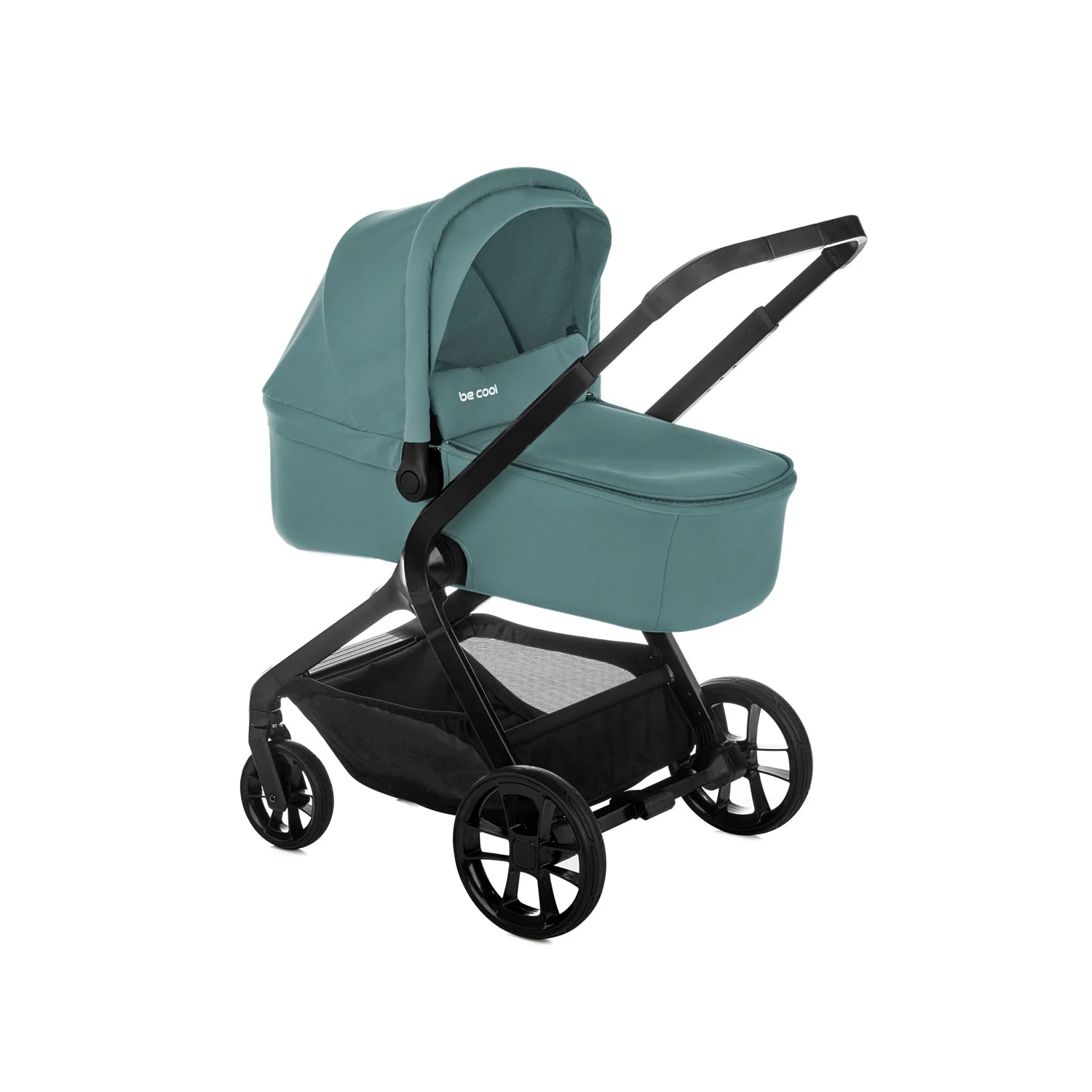 Be Cool Kombo Trio: Pushchair + Carrycot + i-Size Travel Baby Carrier, Be Teal - Image 2