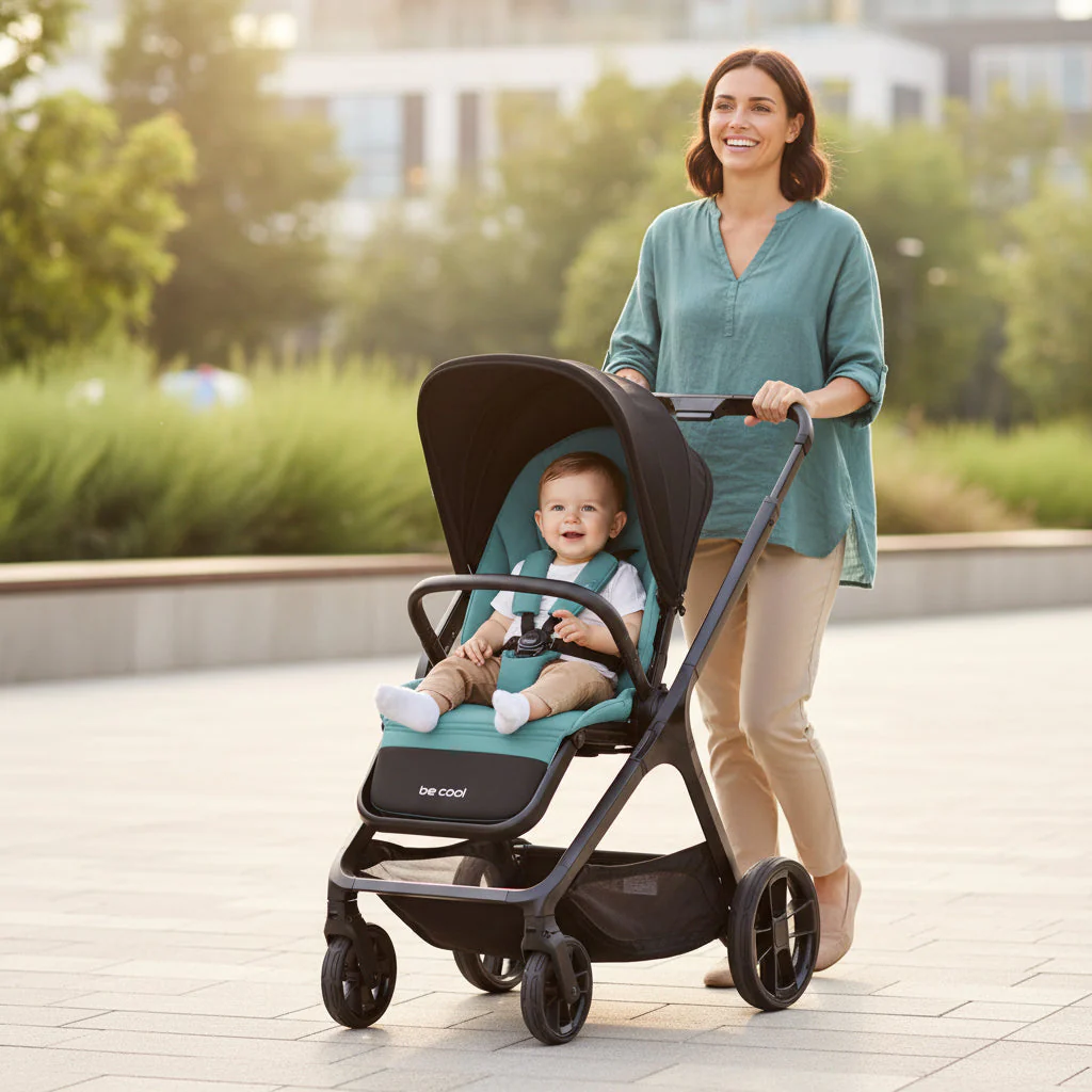 Be Cool Kombo Trio: Pushchair + Carrycot + i-Size Travel Carrier Car Seat - Image 39