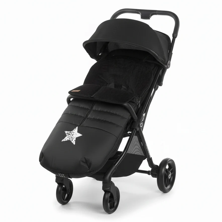 Be Cool Quick Fold Luxe Compact Fold Stroller & Footmuff / Liner 0-22kg, 0-4 years - Image 26