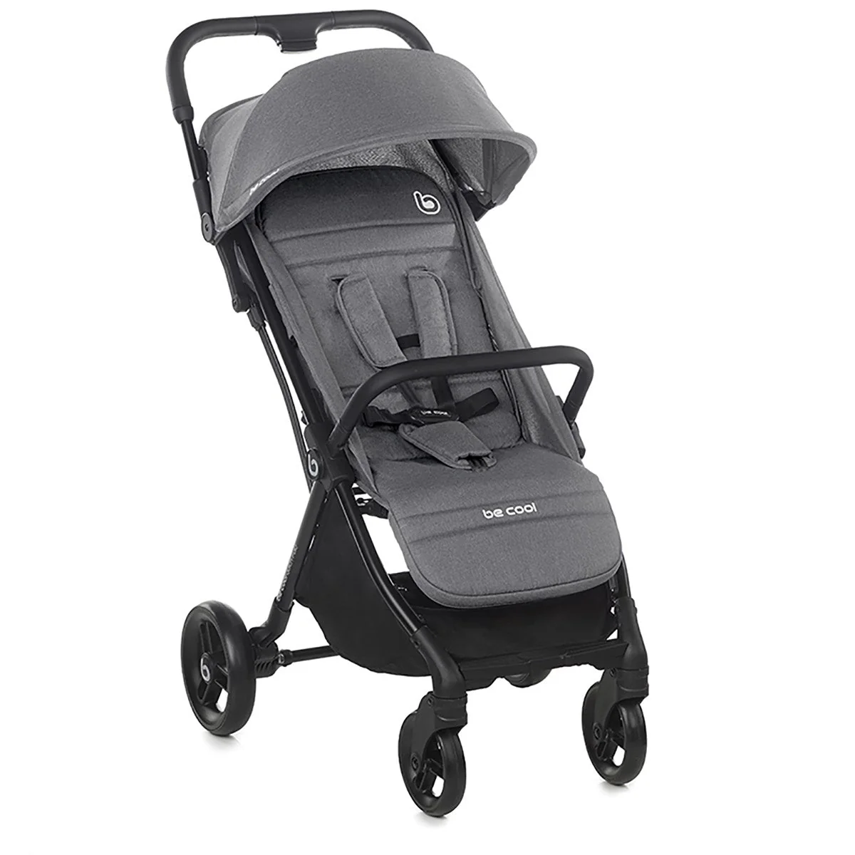 Be Cool Quick Fold Luxe Compact Fold Stroller & Footmuff / Liner 0-22kg, 0-4 years - Image 9