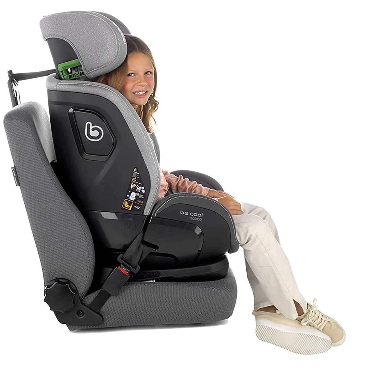Be Cool Space i-Size Forward-Facing Car Seat 76-150cm, 15 Months–12 Years - Image 10